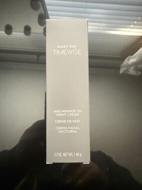 Mary Kay TimeWise Age Minimize 3D Night Cream - Pink and Gray Packaging